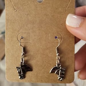 Horse earrings